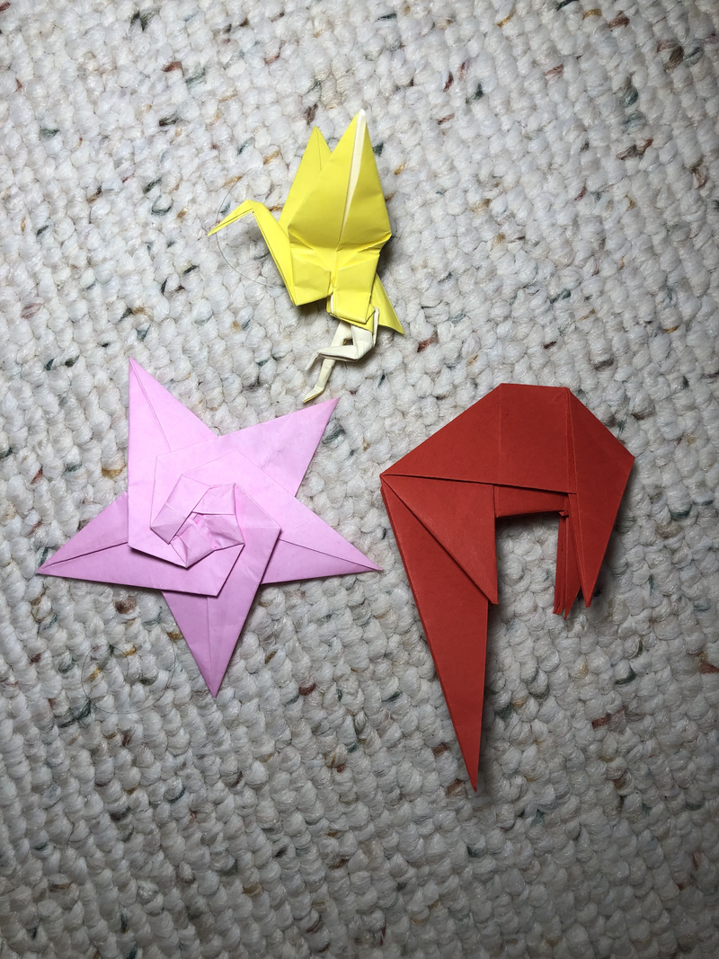 Starfish, Crane, and Dog Base.